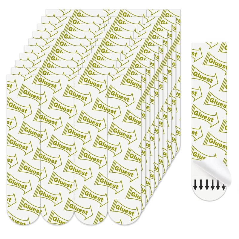 Gluest 40 Large Adhesive Strip, Removable Picture Hanging Strips Refill, Damage Free Wall Tape for Hanging for Large Wall Hook, Double Sided Heavy Duty Mounting Tape for Home Office Wall Decor, 0.79in×3.54in - Image 1